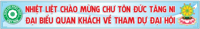 Băng rôn Đại hội Phật giáo huyện Bù Gia Mập image-1731748632533