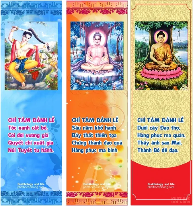 Băng rôn lịch sử Đức Phật Thích Ca image-1731725385633