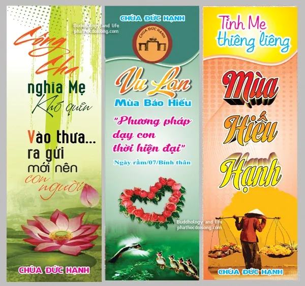 Băng rôn Vu Lan mùa Báo Hiếu 2016 image-1731921493962
