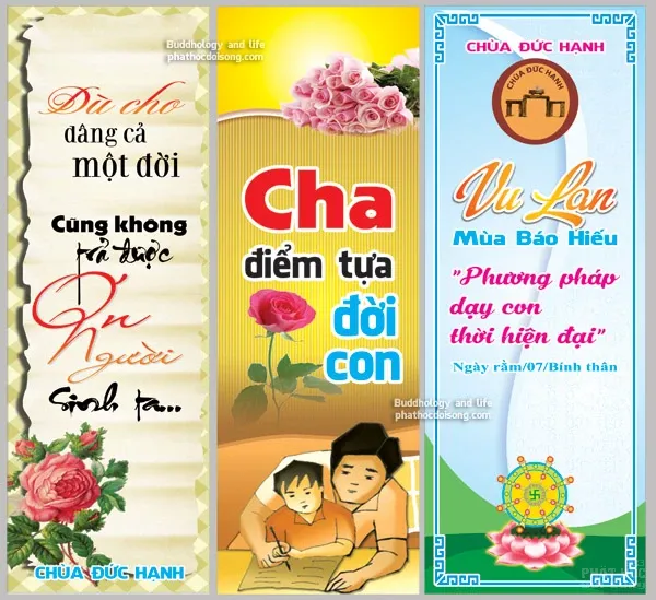 Băng rôn Vu Lan mùa Báo Hiếu 2016 image-1731921496462