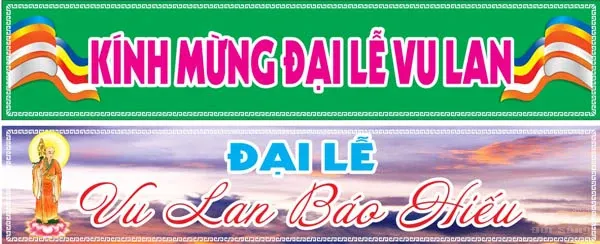 Băng rôn Vu Lan Thắng Hội image-1731748300289