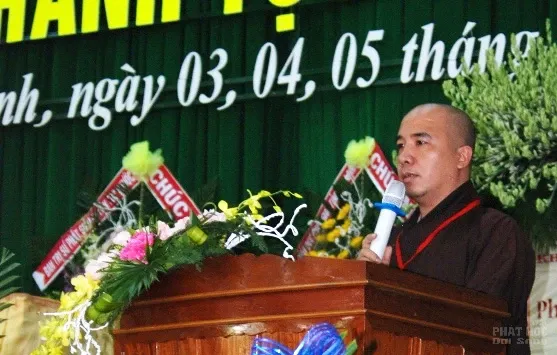 Bế mạc Hội thảo Phật giáo và Văn học Bình Định 'Thành tựu và giá trị' 3 Bế mạc Hội thảo Phật giáo và Văn học Bình Định 'Thành tựu và giá trị' image-1732291459083