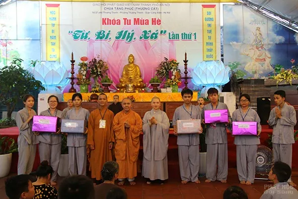 Bế mạc khoá tu mùa hè chùa Tăng Phúc 2017 12 Bế mạc khoá tu mùa hè chùa Tăng Phúc 2017 image-1731935431897