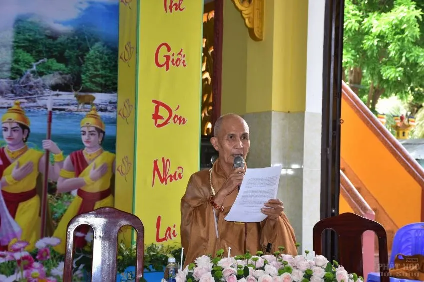 Bình chánh, Tịnh xá Đại Quang tổ chức lễ Phật đản image-1731943299089