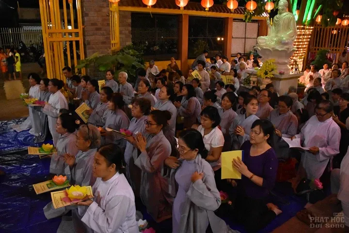 Bình chánh: Tịnh xá Đại Quang tổ chức lễ vía Quan Âm image-1731943439880