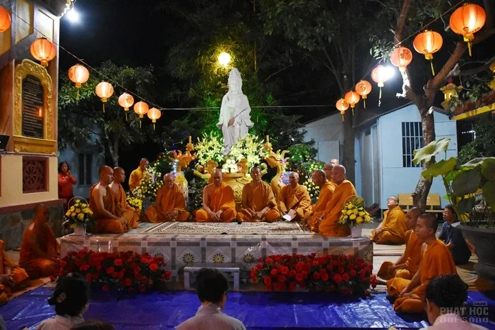 Bình chánh: Tịnh xá Đại Quang tổ chức lễ vía Quan Âm image-1731943440598