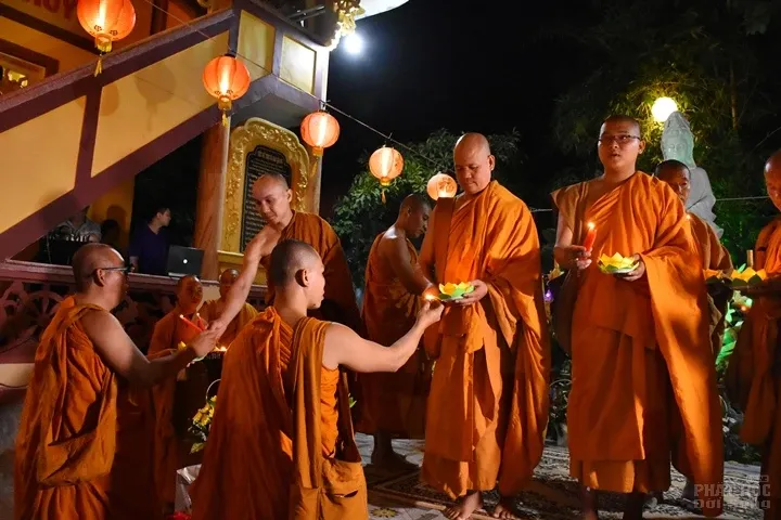 Bình chánh: Tịnh xá Đại Quang tổ chức lễ vía Quan Âm image-1731943450572