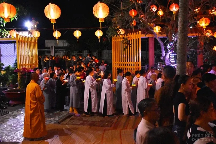 Bình chánh: Tịnh xá Đại Quang tổ chức lễ vía Quan Âm image-1731943455338