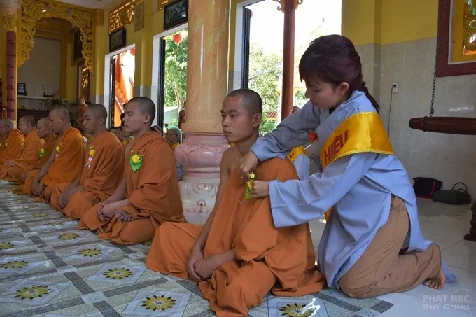 Bình chánh: Tịnh xá Đại Quang tổ chức lễ Vu lan image-1731941117715