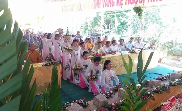 Bình Định: Bổ nhiệm trụ trì chùa Thanh Phước đảo Cù Lao Xanh image-1731936893205