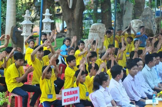 Bình Phước: Khai mạc khóa tu mùa hè  Bình Phước: Khai mạc khóa tu mùa hè "Phật giáo với tuổi trẻ dân tộc" image-1732286710848