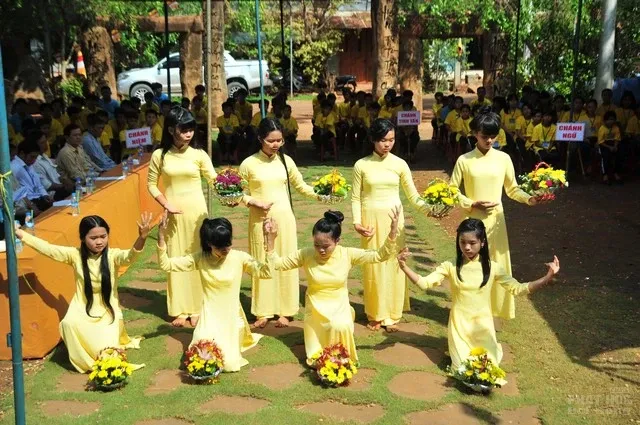 Bình Phước: Khai mạc khóa tu mùa hè  Bình Phước: Khai mạc khóa tu mùa hè "Phật giáo với tuổi trẻ dân tộc" image-1732286717332