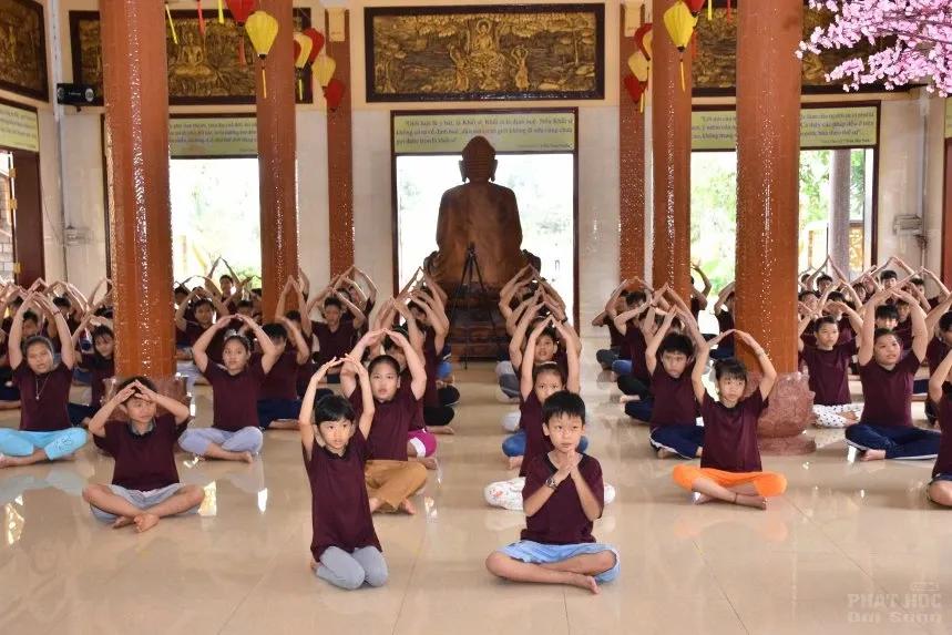 Bình Phước: Khóa tu mùa hè 2018 image-1731942578390