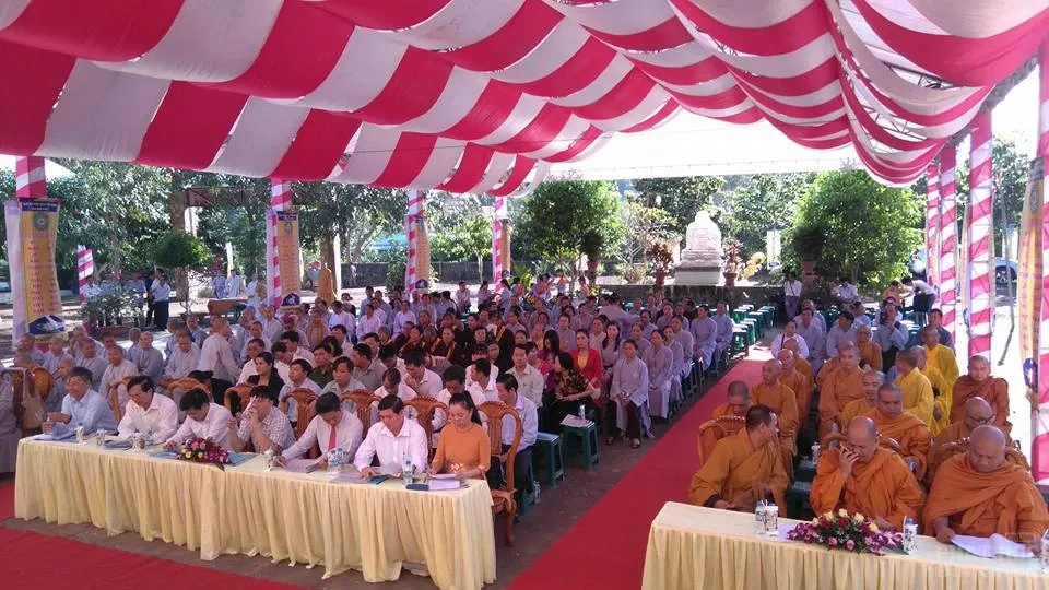 Bình Phước: Kỷ niệm 20 năm thành lập Giáo hội Phật giáo image-1731933098546