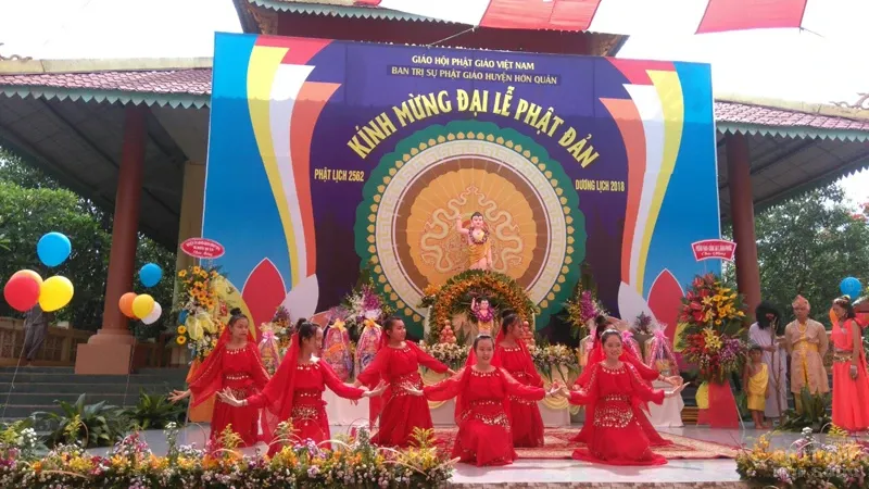 Bình Phước: Phật giáo huyện Hớn Quản mừng Đại lễ Phật đản PL: 2562 5 Bình Phước: Phật giáo huyện Hớn Quản mừng Đại lễ Phật đản PL: 2562 image-1731946253169