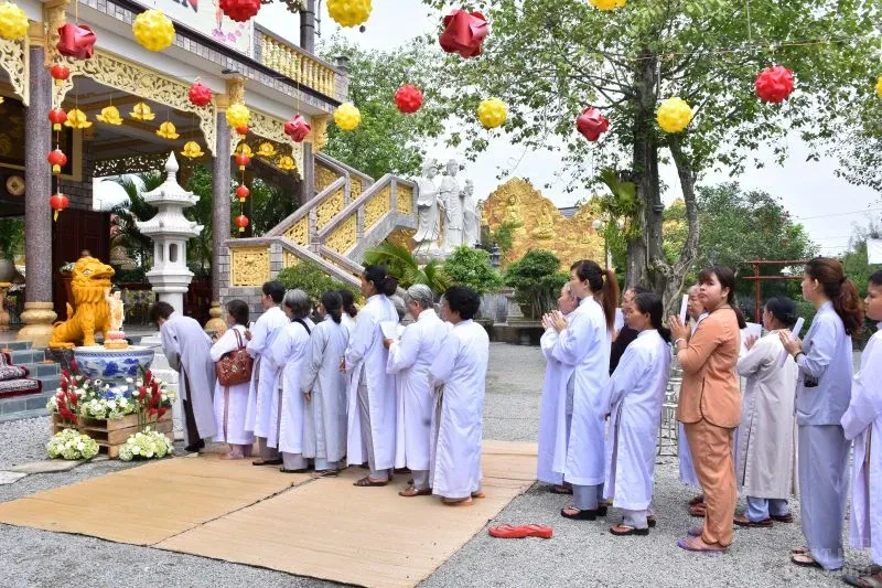 Bình Phước: Tịnh xá Ngọc Chơn tổ chức lễ Phật đản 34 Bình Phước: Tịnh xá Ngọc Chơn tổ chức lễ Phật đản image-1731942869764