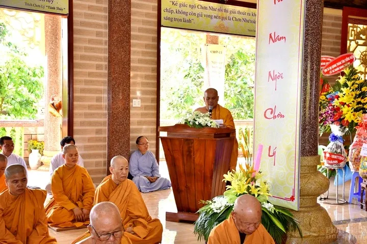 Bình Phước: Tịnh xá Ngọc Chơn tổ chức lễ tưởng niệm 64 năm vắng bóng Tổ sư Minh Đăng Quang image-1731942670453