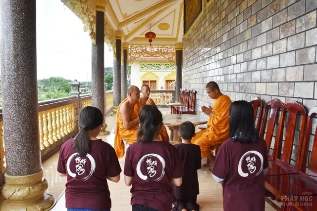 Bình Phước: Tịnh xá Ngọc Chơn và CLB Thiện Duyên tổ chức khóa tu mùa hè lần I chủ đề “Khai Tâm” image-1731940498794