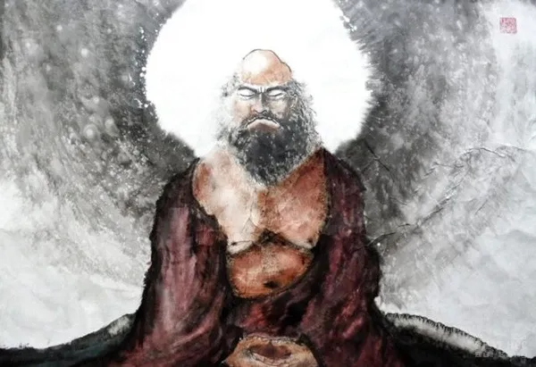 Bộ ảnh Tổ Sư Đạt Ma "ngồi" image-1731935798914