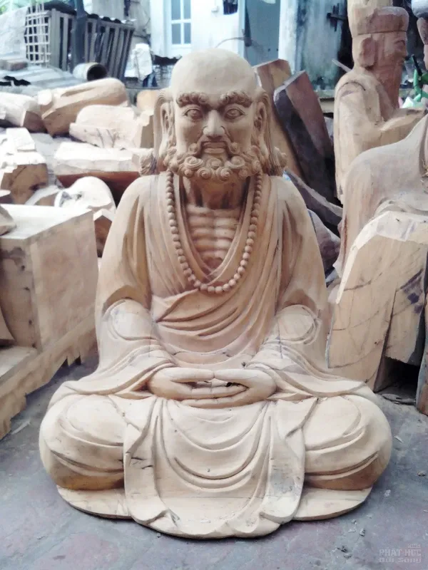 Bộ ảnh Tổ Sư Đạt Ma "ngồi" image-1731935802437