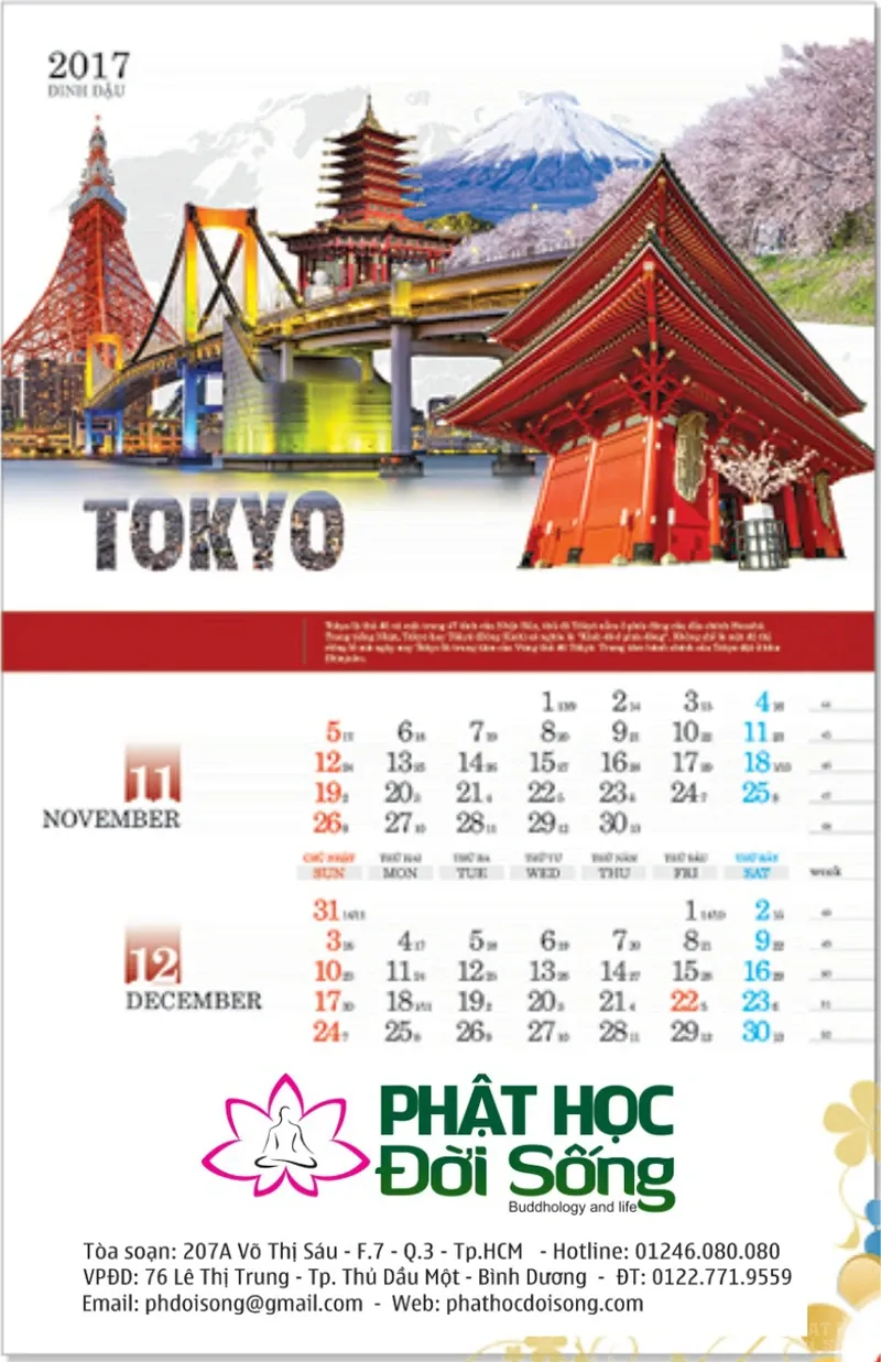 Bộ lịch Phật học đời sống xuân 2017 image-1731933084003