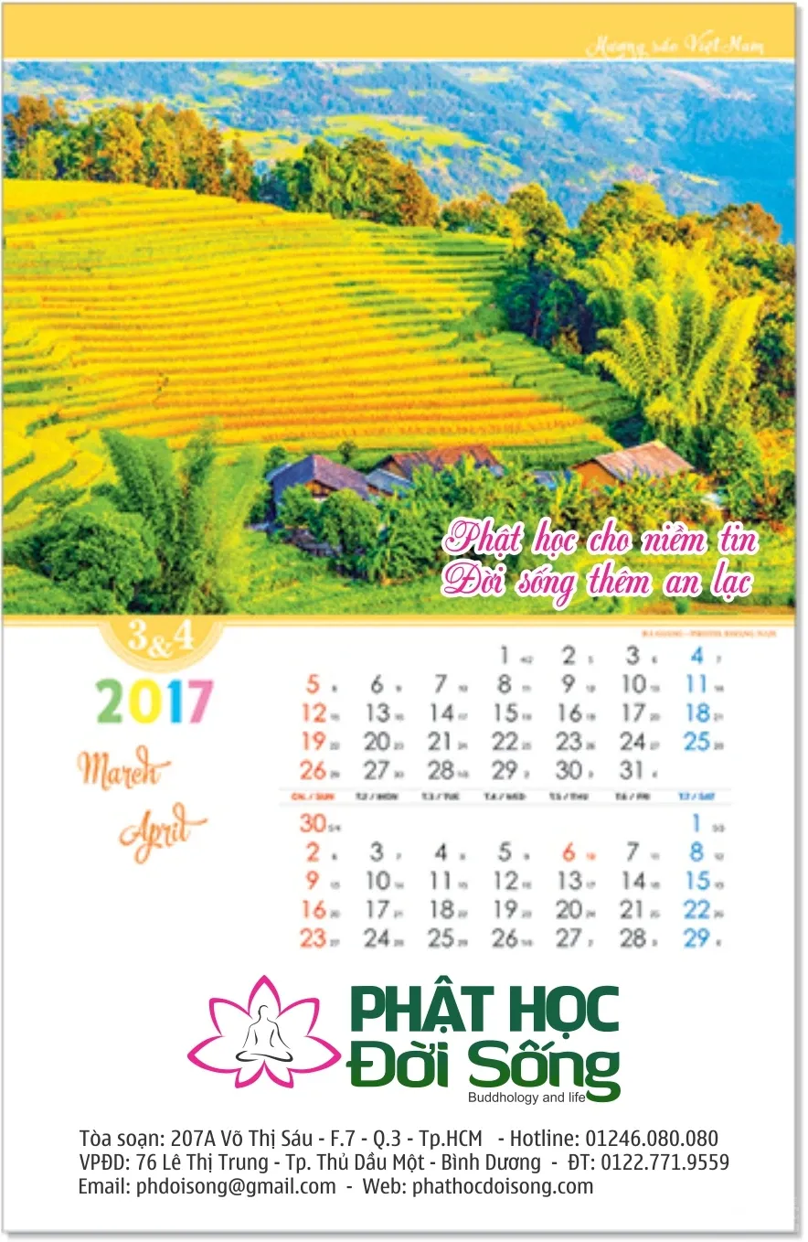 Bộ lịch Phật học đời sống xuân Đinh Dậu 2017 image-1731931243870