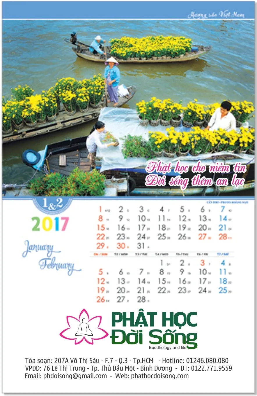 Bộ lịch Phật học đời sống xuân Đinh Dậu 2017 image-1731931246832