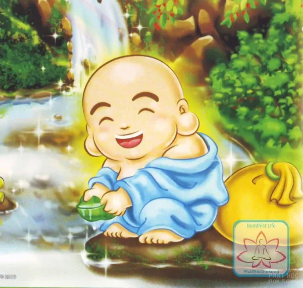 Bộ tranh Phật Di Lặc bằng hoạt hình image-1731935883184