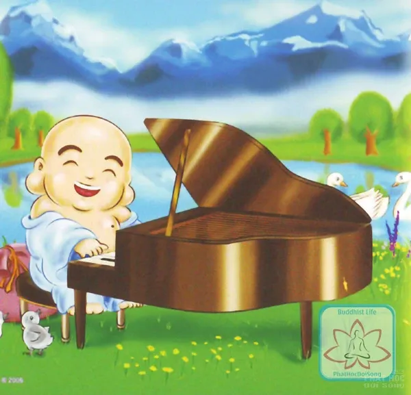 Bộ tranh Phật Di Lặc bằng hoạt hình image-1731935883999