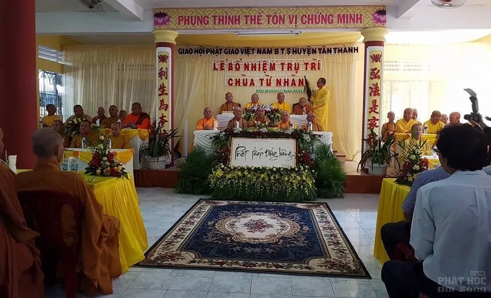 BRVT: Bổ nhiệm trụ trì chùa Từ Nhãn làng Vạn Hạnh image-1731936946291