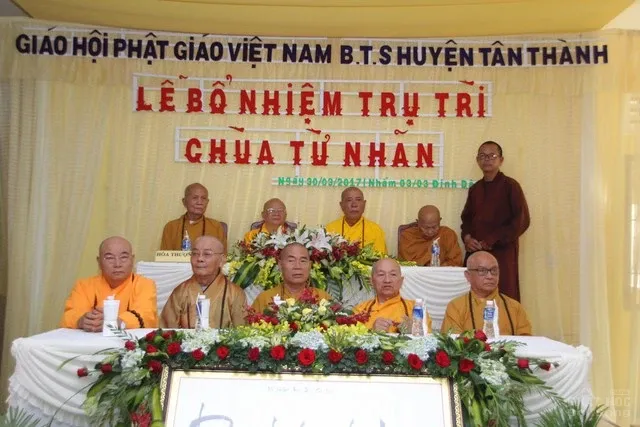 BRVT: Bổ nhiệm trụ trì chùa Từ Nhãn làng Vạn Hạnh image-1731936948959