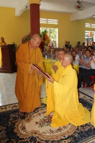 BRVT: Bổ nhiệm trụ trì chùa Từ Nhãn làng Vạn Hạnh image-1731936951688