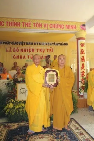 BRVT: Bổ nhiệm trụ trì chùa Từ Nhãn làng Vạn Hạnh image-1731936952351