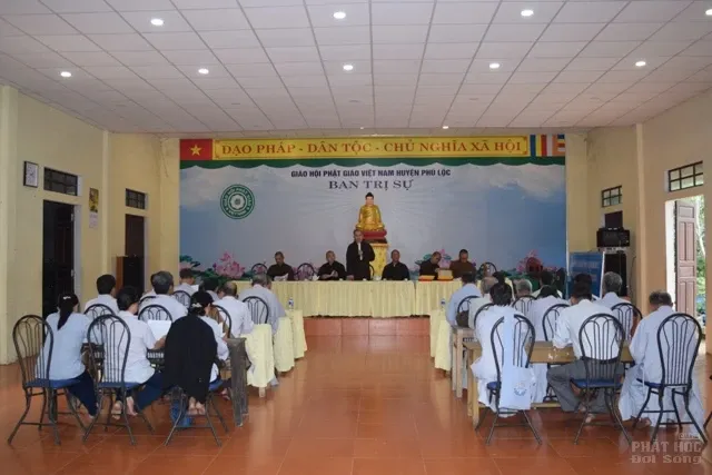 BTS Phật giáo huyện Phú Lộc hội nghị tổng kết Đại lễ Phật đản PL: 2562 2 BTS Phật giáo huyện Phú Lộc hội nghị tổng kết Đại lễ Phật đản PL: 2562 image-1731946506703
