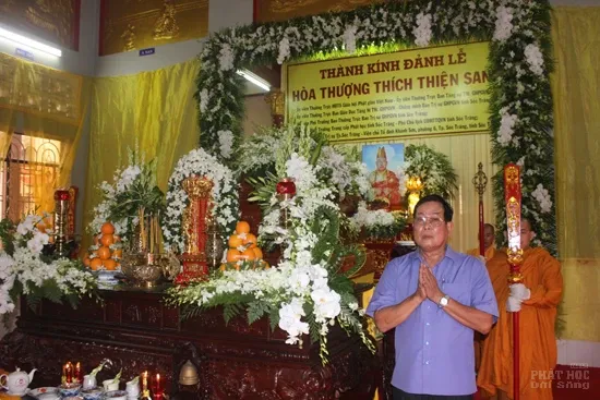 Các đoàn viếng lễ tang HT Thích Thiện Sanh image-1731939688773