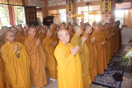 Các đoàn viếng lễ tang HT Thích Thiện Sanh image-1731939690070