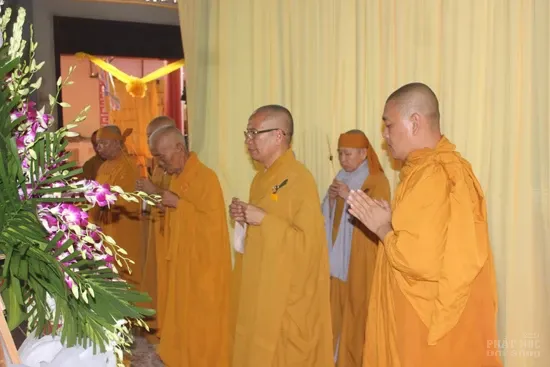 Các đoàn viếng lễ tang HT Thích Thiện Sanh image-1731939694278