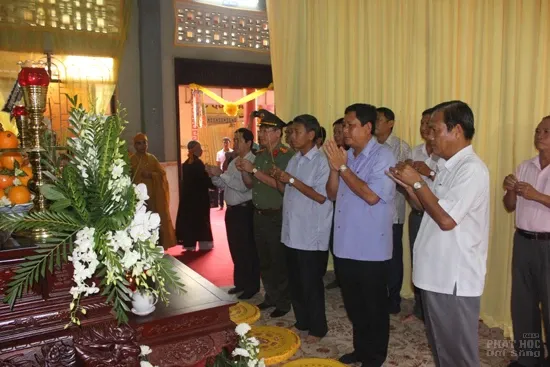 Các đoàn viếng lễ tang HT Thích Thiện Sanh image-1731939695714