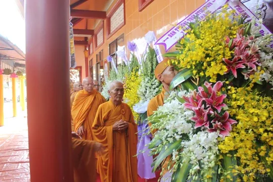 Các đoàn viếng lễ tang HT Thích Thiện Sanh image-1731939696489