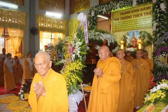 Các đoàn viếng lễ tang HT Thích Thiện Sanh image-1731939699323