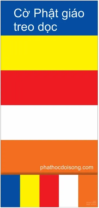 Cách nhận biết màu cờ Phật giáo đúng sai image-1731746571545