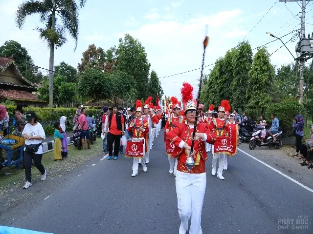 Cảnh rước Phật tại Indonesia xem cho đã con mắt image-1731936329105