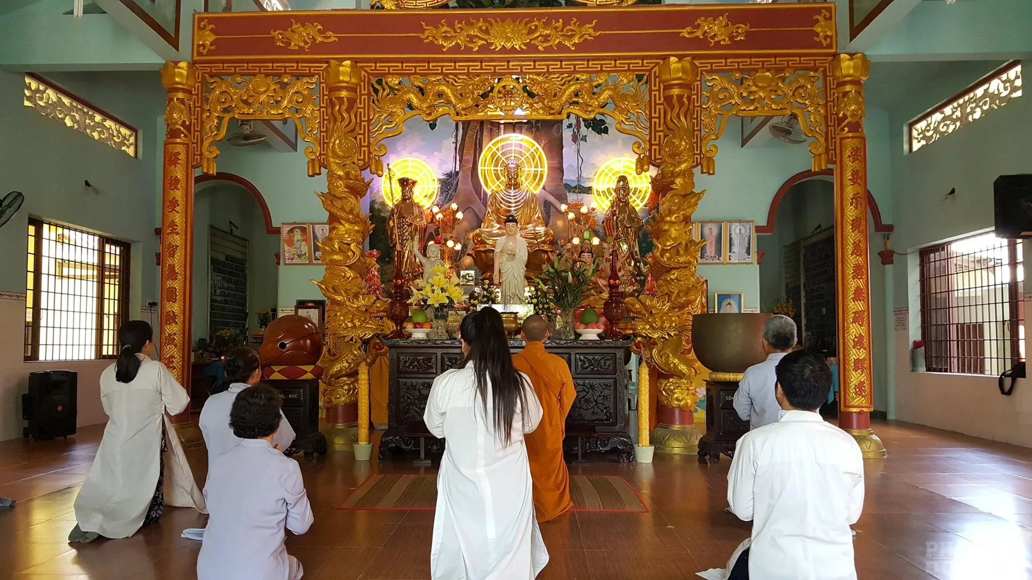 Câu đối chùa Chánh Thiên - Bà Rịa Vũng Tàu image-1731936577256