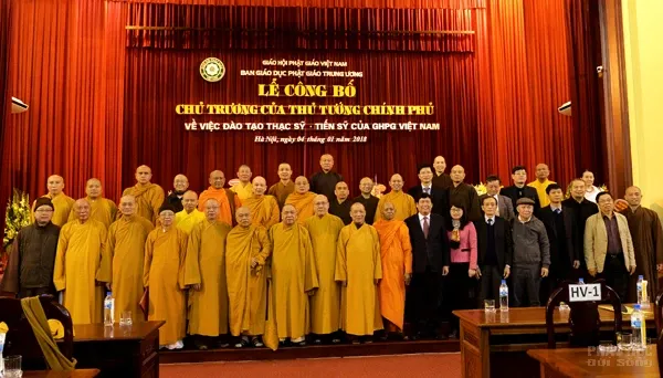 Chính phủ chấp thuận cho Phật giáo đào tạo sau Đại học 6 Chính phủ chấp thuận cho Phật giáo đào tạo sau Đại học image-1731946620314