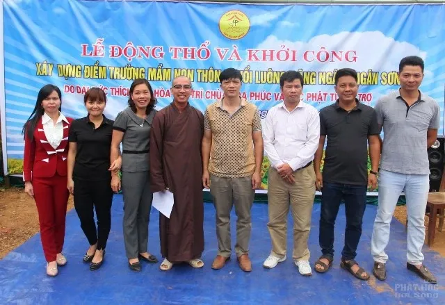 Chùa Hòa Phúc làm lễ Động Thổ xây trường cho học sinh nghèo vùng cao image-1731920925616