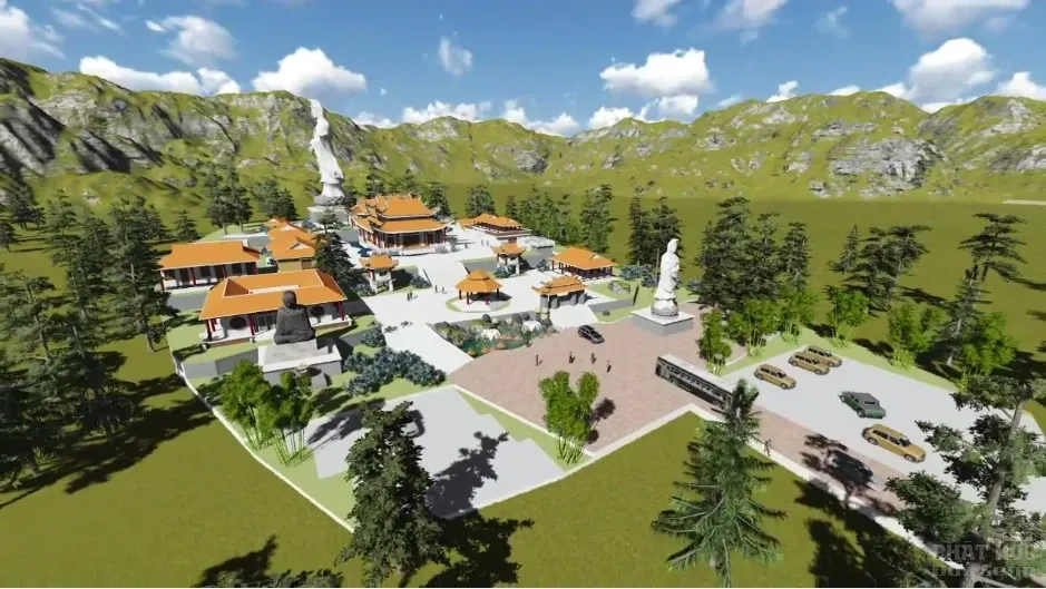 Chùa Liên Hoa mô hình 3D Chùa Liên Hoa mô hình 3D image-1731931498632