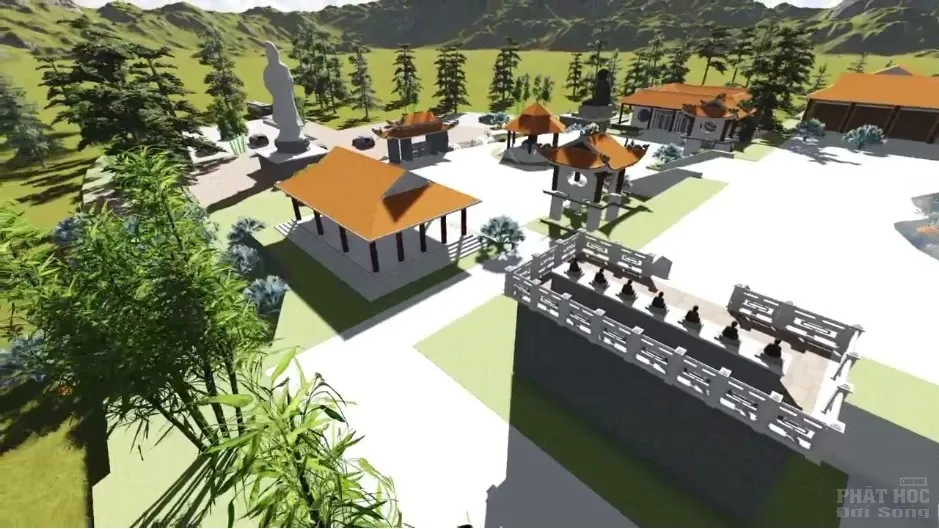 Chùa Liên Hoa mô hình 3D Chùa Liên Hoa mô hình 3D image-1731931499492