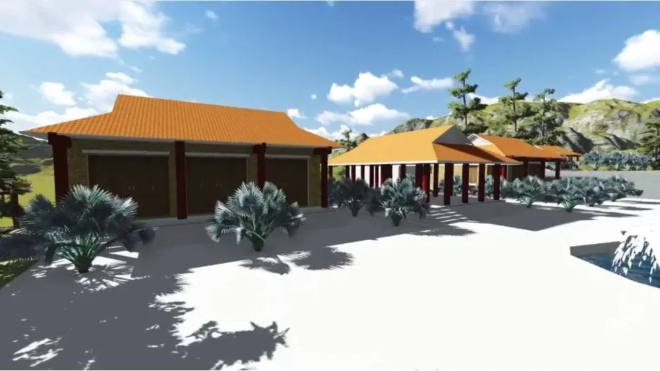 Chùa Liên Hoa mô hình 3D Chùa Liên Hoa mô hình 3D image-1731931502176