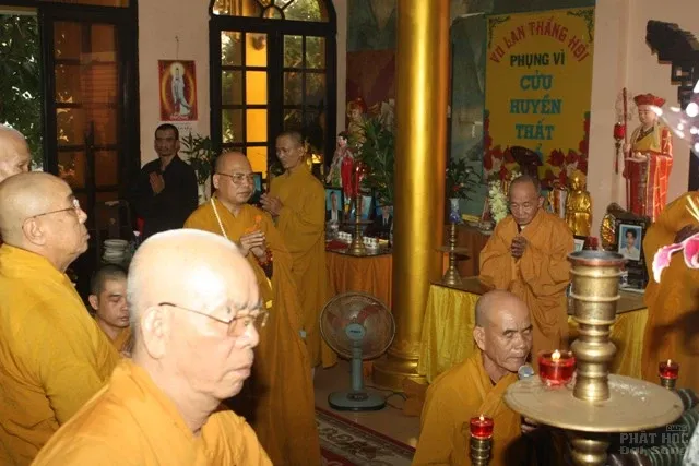 Chùa Liên Ứng: Lễ húy kỵ, tưởng niệm lần thứ 40 cố Hòa thượng Thích Huệ Pháp image-1731725737259