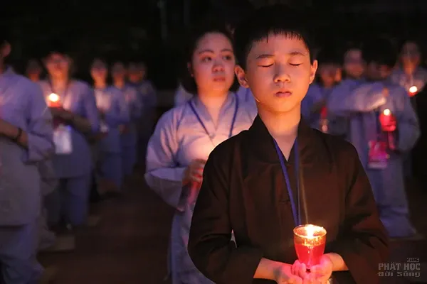 Chùa Tăng Phúc khoá tu mùa hè 'Từ Bi Hỷ Xả' ngày thứ 2 image-1732292093067